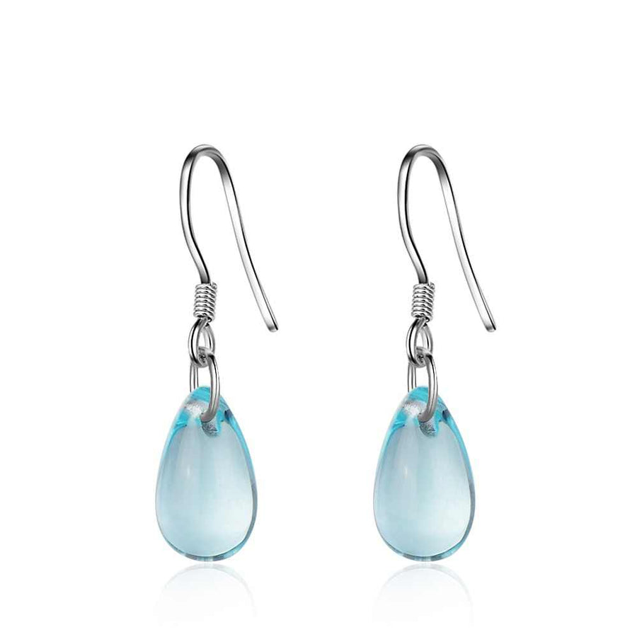 Lovesick Jewelry Sterling Silver Water Drop Earrings