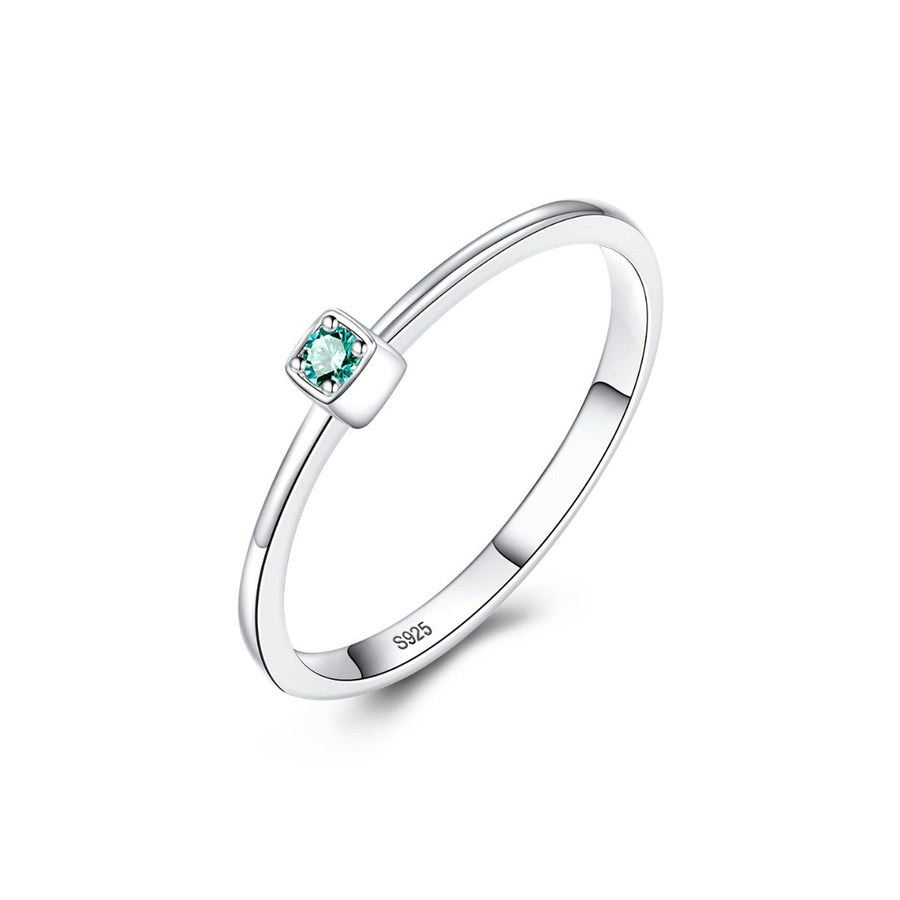 Lovesick Jewelry Sterling Silver Solitaire Ring