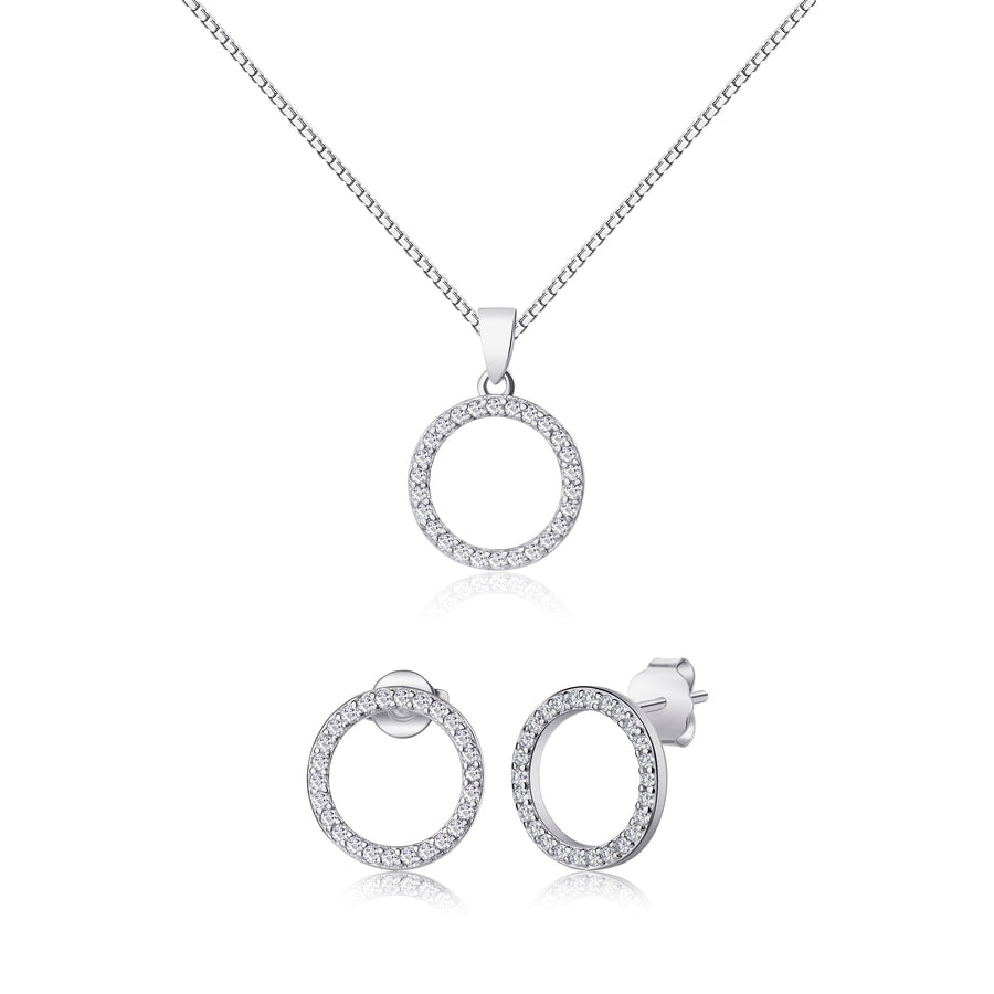 Afina: Silver Set of Two